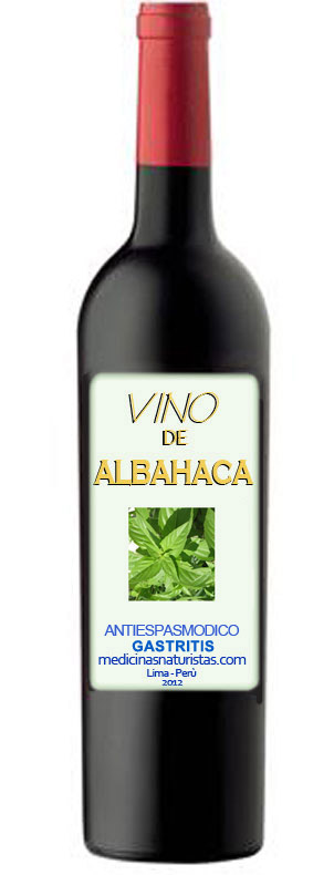vino de albahaca
